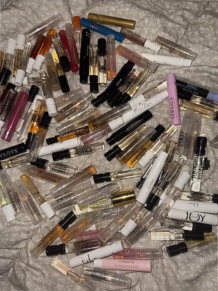 10 Pc Designer Perfume Sample Set • Dior Prada Valentino And More • NEW Vials