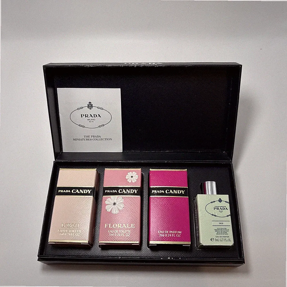 PRADA Candy Mini Fragrance Set Eau de Toilette & Eau de Parfum 7ml 4 sets
