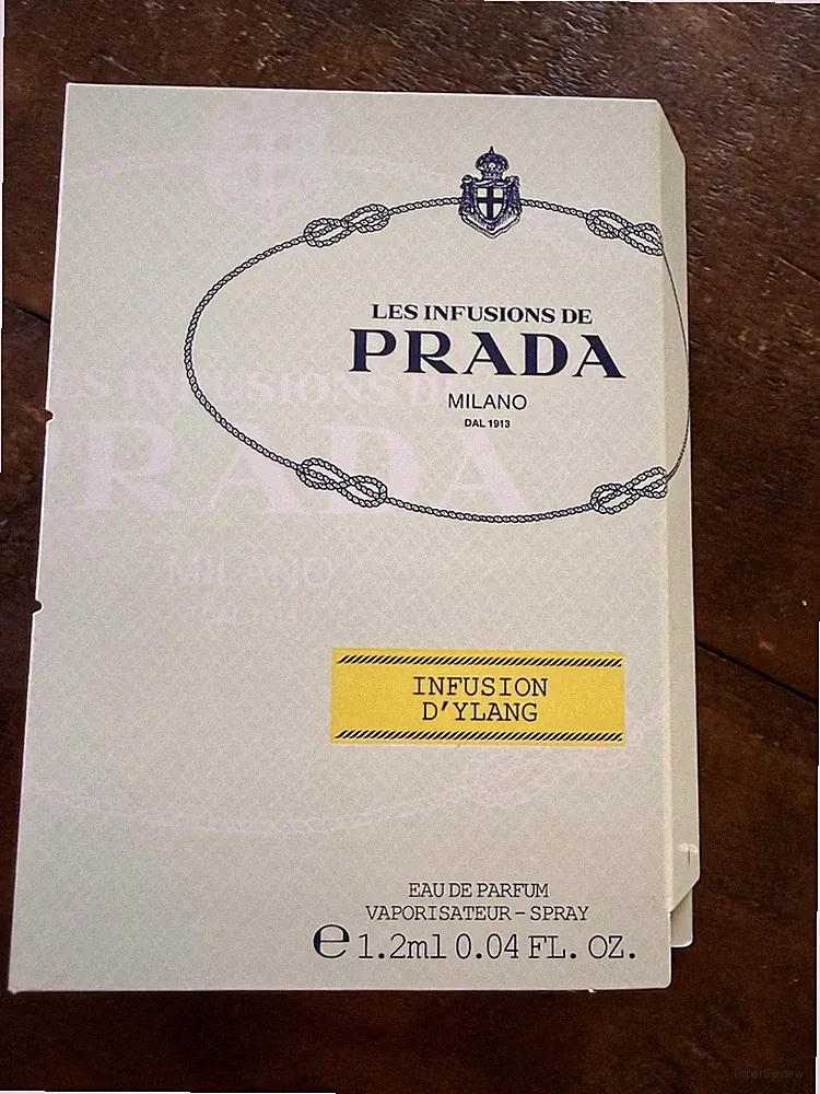 PRADA Infusion D'Ylang Eau de Perfum Spray .04 fl oz New