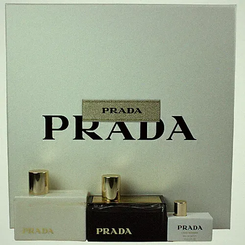 Prada L'Eau Ambree by Prada for Women Gift Set - 1.7 oz. EDP Perfume Spray + BL