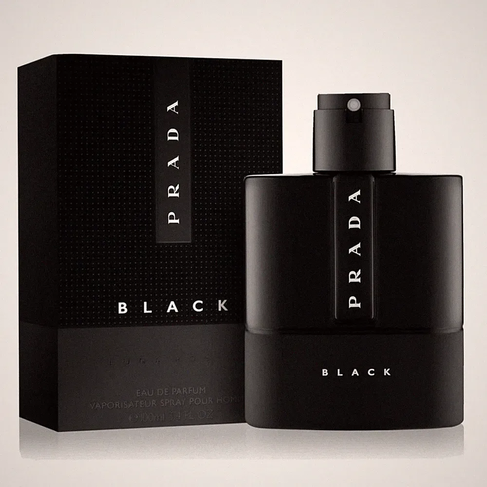 Prada Luna Rossa Black Eau de Parfum Cologne for Men 3.4 oz New with box