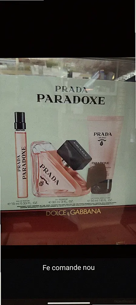 PRADA Paradoxe Eau de Parfum Spray & Body Lotion Set 90 ml / 3 fl oz