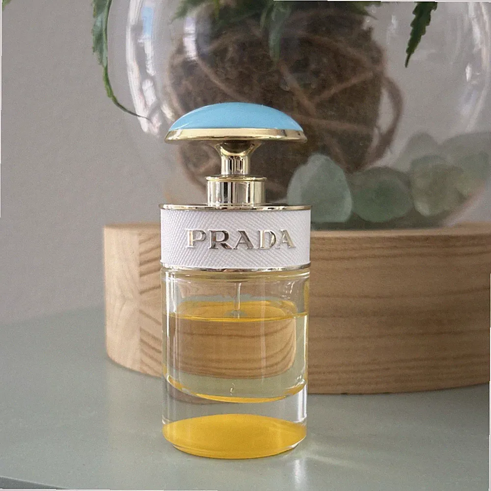 PRADA Women's Fragrance Perfume Bottle with Blue Cap
