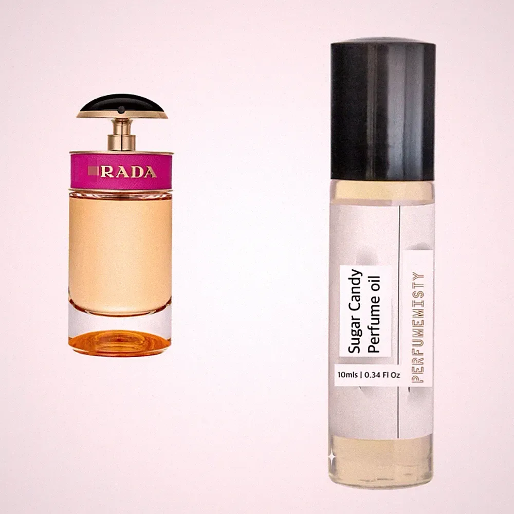 Sugar Candy Perfume Oil – Sweet Gourmand Scent | Long-Lasting | 10mls Perfume